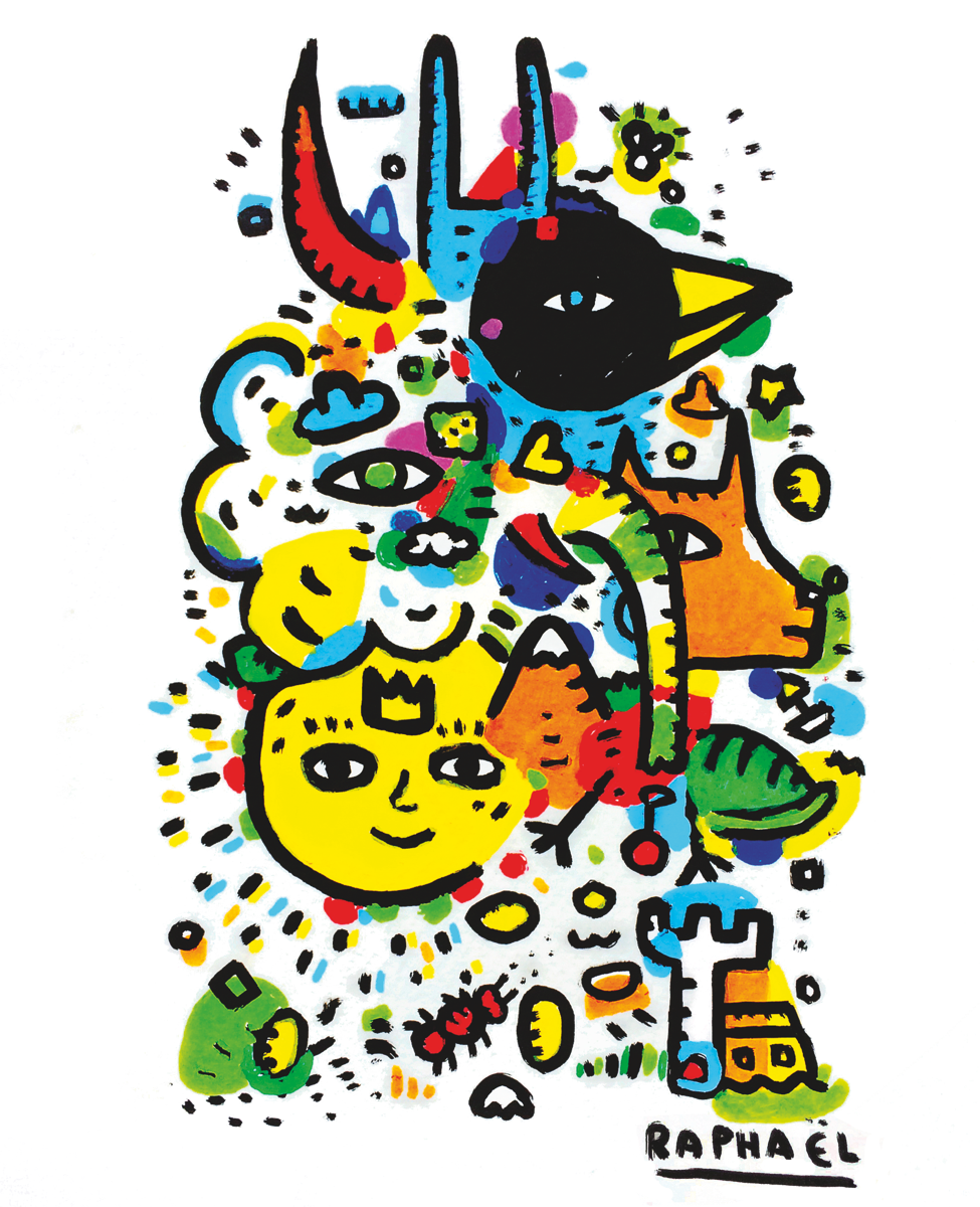 Illustration Fontaine de vie par Space Raphaël